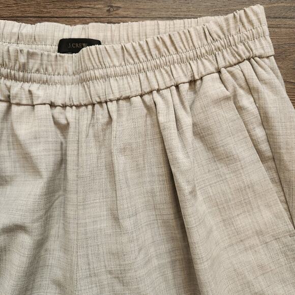 J.Crew Women's Harlow Elastic Waistband Pull On Pants Light Gray Size 6 - Picture 4 of 10
